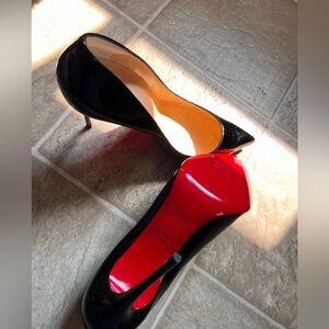 Christian Louboutin Pigalle 85mm Pumps-Patent leather Black size 40.5/10.5 US
